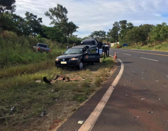 Homem Morre Em Acidente Entre Carro E Caminhonete Em Rodovia De