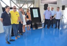 Os professores Lindolfo Pelegrini e Zito são homenageados em Complexo Esportivo