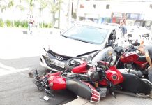 Idoso sofre mal súbito e veículo atinge diversos outros em Votuporanga