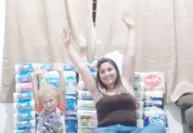 Blogueira doa 256 rolos de papel higiênico para Santa Casa