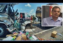 Trágico acidente ocorrido em Minas mata vendedor de Votuporanga