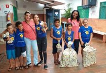 Crianças do “Irmão Mariano Dias” coletaram 40 mil tampinhas para o Hospital do Amor