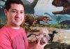 Vértebra de dinossauro é encontrada em Uchoa