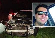 Colisão frontal na vicinal de Álvares provoca a morte do bancário Kauê Gervilha