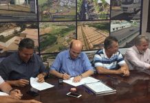 Dado assina O.S. para obra do novo Paço Municipal