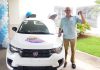 Moacir Bicharelli ganha o carro da Santa Casa
