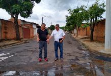 Wartão pede canaletas em cruzamento no B. Jabuticabeiras