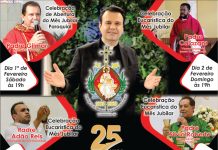 Paróquia Senhor Bom Jesus das Paineiras irá comemorar seu Jubileu de Prata