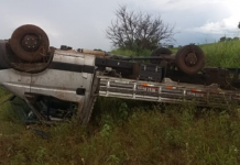 Acidente na Percy deixa mulher e criança levemente feridas