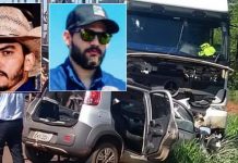 Jalesenses morrem após acidente em MS