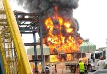 Incêndio atinge Usina de Sebastianópolis do Sul