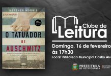 Encontro do Clube de Leitura será neste domingo