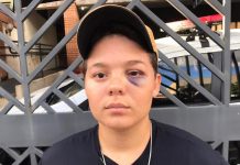 Jovem grávida que foi agredida por PM tem medo de represália