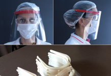 Empresário local doa protetores faciais impressos em 3D à Santa Casa