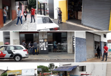 Em Fernandópolis, empresas desobedecem a decreto e são fechadas pela Polícia