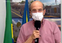 Dado libera abertura do comércio a meia porta