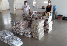 Supermercados Porecatu doa 2 toneladas de alimentos para a campanha Votu Solidária