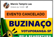 Juiz cancela carreata pela reabertura do comércio