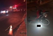 Motociclista fica gravemente ferido ao tentar desviar de vala em rua de Votuporanga