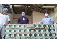 SANTA CASA – Ville Hotel Gramadão doa 600 litros de leite