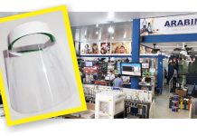 Arabim e Cartex Gráfica destinam 200 protetores faciais