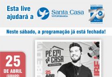 Gustavo Mioto: pé em casa e muita solidariedade