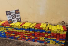 Homem é preso após abandonar carro com 350 quilos de maconha