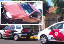 Polícia Militar de Parisi recupera carro furtado