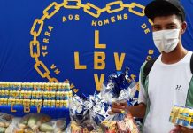 LBV ameniza impactos da Covid-19 entregando cestas