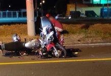 Colisão entre motos deixa 2 feridos em Votuporanga