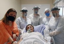 Ontem mais um paciente de Covid-19 teve alta na Santa Casa