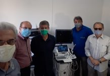 Rotary entrega ultrassom para Unidade de Saúde