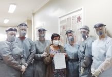 Recuperados da Covid 19 desta terça-feira