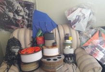 Polícia Militar aborda 3 homens com linhas chilenas (cerol)