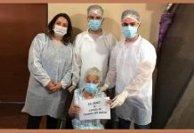 Idosa de 107 anos está curada da Covid- 19