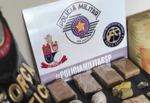 Casal é preso pela Força Tática por tráfico de drogas no bairro Pozzobon