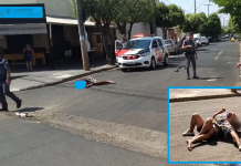 Homens trocam golpes de faca durante briga em Mirassol