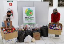 Arrecadações da campanha “Tampinha Amiga” são entregues ao Fundo Social de Solidariedade