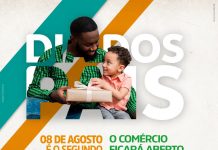 Comércio abrirá no feriado de 8 de agosto