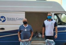 IFSP entrega mais 300 protetores faciais para Santa Casa