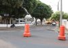 Interditado trecho da Rua Padre Izidoro Cordeiro Paranhos para conclusão da obra antienchente