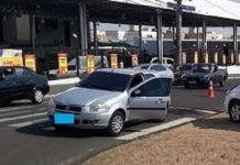 Idosa fica ferida após atropelamento na avenida do Pozzobon