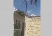 “GAMBIARRA” – Morador do Bairro Aviação reclama sobre fiação indevida