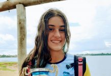 Atleta do Votuporanga é vice-campeã da ‘Travessia a Nado do Canal de Pereira Barreto