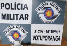 Polícia Militar de Votuporanga prende suspeito de tráfico que vendia droga por aplicativo