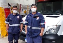 Na linha de frente: Médicos, enfermeiros e socorristas do Samu trabalham sob risco constante de contágio pelo coronavírus