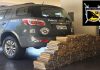 Polícia Militar apreende quase 400 quilos de maconha escondido em caminhão