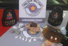 Suspeito de tráfico de drogas é preso durante caminhada em Fernandópolis