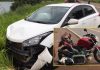 Motoqueiro de Meridiano fica em estado grave após colisão em rodovia