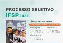 IFSP Votuporanga oferece 120 vagas para cursos técnicos gratuitos